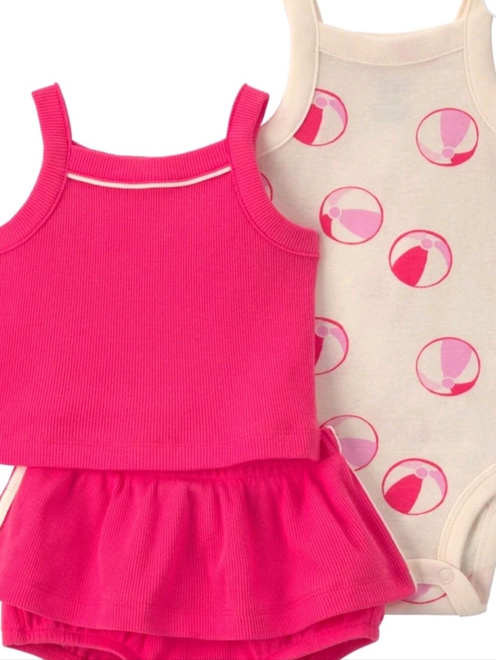 Carter's Child of Mine Baby Girl Outfit Set, 3-Piece,